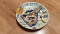 Красива порцеланова чиния от Тенерифе-Испания.