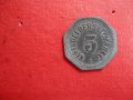Стара немска монета жетон 1917 , снимка 3