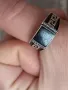 Сребърен мъжки пръстен, снимка 4