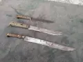 Стари автентични овчарски ножове / сойка, снимка 2