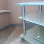 ТВ/Аудио маса от закалено стъкло, снимка 2