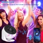 Galaxy проектор за спалня, професионална версия, HD 12 в 1 филмови диска, звезден проектор, снимка 6