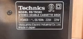 Technics cassette deck RS-TR555,CD-player SL-PG100,Recivier SA-R230, снимка 7