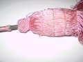 1930-те АРТ-ДЕКО АНТИЧНО КРИСТАЛНО СТЪКЛО БУТИЛКА ЗА ПАРФЮМ цвят розово, снимка 4