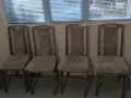 4 стола-дървени-Уникат!, снимка 1