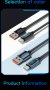 Essager Кабел USB към Type-C 100W бързо зареждане 1м, снимка 6
