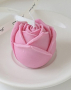 3d Пъпка Роза грамадна силиконов молд форма украса фондан шоколад бонбон гипс смола свещ сапун