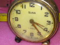 SLAVA MADE in USSR Стар КОЛЕКЦИОНЕРСКИ РУСКИ БУДИЛНИК МЕХАНИЧЕН НАСТОЛЕН ЧАСОВНИК СЛАВА СССР 43040, снимка 5