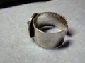 СТАР ЕТНО АРТ РЕГУЛИРУЕМ СРЕБЪРЕН ПРЪСТЕН СРЕБРО ВИСОКА ПРОБА МАЙСТОРСКА РЪЧНА РЕТРО ИЗРАБОТКА 49992, снимка 3