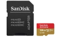 Карта памет SanDisk - Extreme PRO, 128GB, microSDXC, Class10 + адаптер, снимка 2