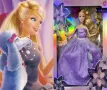 Кукла с красива лилава рокля, снимка 3