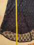 Тъмносиня дантелена рокля на PINCO р-р 38, снимка 7