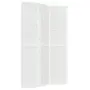 vidaXL Параван за стая, 3 панела, в японски стил, 120x170 cм, бял, снимка 1