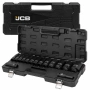 Дълбоки ударни вложки комплект 12-стенни, 15части (10-36мм), JCB - 4166D-9MPB, снимка 2