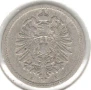 Germany-5 Pfennig-1889 A-KM# 3-Wilhelm I-type 1-large shield, снимка 2