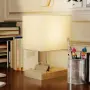 Нощна лампа HOMCOM, USB портове, снимка 4