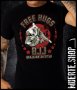 Черна тениска с щампа JIU JITSU FREE HUGS, снимка 1 - Тениски - 41080403