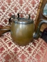 Античен стар масивен меден чайник, снимка 3
