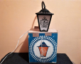 Стара Руска СССР соц лампа за стена ФОНАРЬ СУВЕНИР в оригинална кутия, снимка 1 - Външни лампи - 36484909
