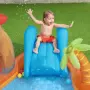 Голям детски надуваем аквапарк Bestway Lava Lagoon - Пързалка, фонтан, и улеи за топки 265x265 см., снимка 7