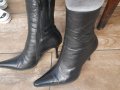 Елегантни дамски боти - естествена кожа, снимка 4