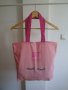Нова розова плажна / пазарска чанта "Lancome" / Ланком, шопинг, дамска, чантичка, торба, плаж, пазар, снимка 2