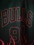 Dennis Rodman Chicago Bulls 1997-98 Mitchell & Ness NBA Flame Fire Jersey оригинален потник 2XL XXL , снимка 3