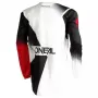 Мотокрос джърси O'NEAL RACEWEAR V.22 BLACK/WHITE/RED, снимка 2