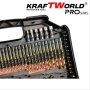 Комплект битове и свредла kraftworld – 246 части в куфар | HSS + дърво + зидария, снимка 14