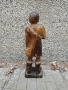Дърворезва статуетка рибар, снимка 3