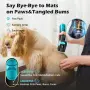 Машинка за подстригване на кучета и котки FuzzyFix PC525UX-8A1 5-в-1 – безжична, 7300 об./мин., снимка 5