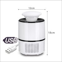 LED Лампа против комари с USB захранване / Цвят: Черен / 5V, снимка 4 - Друга електроника - 40982291