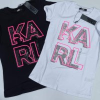 Дамски тениски Karl Lagerfeld , снимка 1 - Тениски - 35868299