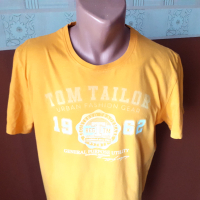 👉Tom Tailor Original L ефектна, снимка 1 - Тениски - 44791438