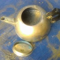 Стар съветски чайник, снимка 2 - Други ценни предмети - 40112078