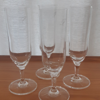 4 чаши с елипсовидна форма, снимка 5 - Чаши - 44611167