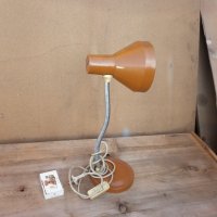 Стара метална лампа  НРБ, снимка 1 - Антикварни и старинни предмети - 42689528