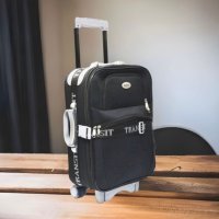 WeTravel пънически куфар разширяващ се за рачен багаж 55/40/20, снимка 1 - Куфари - 42103256