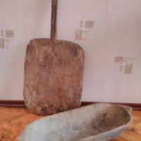 Автентични дървени софри, лопата изработени през възрождението., снимка 6 - Антикварни и старинни предмети - 41119398