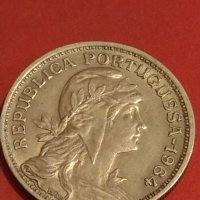 Стара монета 50 сентавос 1964г. Португалия перфектно състояние за КОЛЕКЦИОНЕРИ 31460, снимка 5 - Нумизматика и бонистика - 44319994