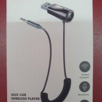 Безжичен AUX автомобилен плеър, снимка 2 - Аксесоари и консумативи - 35691380