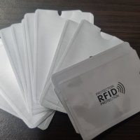 Защитно калъфче RFID за кредитна или дебитна карта, снимка 1 - Портфейли, портмонета - 41618562