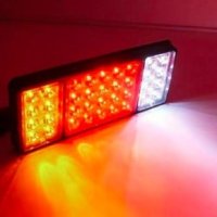 1 бр. Лед LED 12V Диодни стопове с 4 функции за камион, ремарке, кола, снимка 5 - Аксесоари и консумативи - 42070785