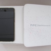 HTC Desire 825 Dual SIM / за 2 СИМ карти - запазен, с калъф, в оригинална опаковка, снимка 1 - HTC - 41303784