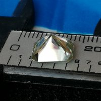 Спешно Уникален Промоция ТОП  Фенси Мойсанит диамант Moissanite Diamond Ледено бяло,3 карата, снимка 5 - Други - 34232229