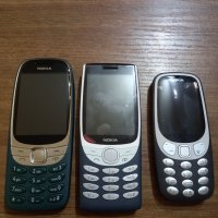 4g телефони Nokia 6310, 8210 и 3310, снимка 1 - Nokia - 41889542