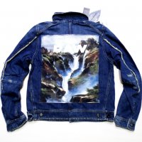 Ново Намалено Jaden Smith + G-Star Forces of Nature D-STAQ RFTP WATER 3D JKT Дънково Яке Унисекс - S, снимка 1 - Якета - 38992528