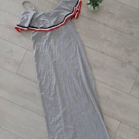 Нова сива рокля, снимка 1 - Рокли - 40271310
