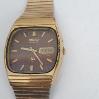 Мъжки кварцов часовник SEIKO SQ 7123-5010 DAY/DATE, снимка 6 - Антикварни и старинни предмети - 41905260