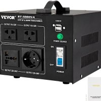  Преобразувател на напрежение VEVOR ST-1000VA 800W трансформатор на напрежение, снимка 6 - Стругове - 40471086